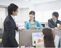 写真：職場
